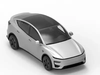 Tesla Model Y 2026 3D Model 3D model