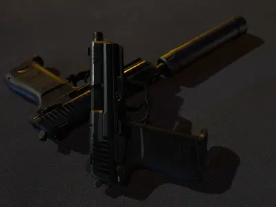 HK45C 3D model