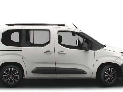 Fiat E-Doblo 361 2023 3D model