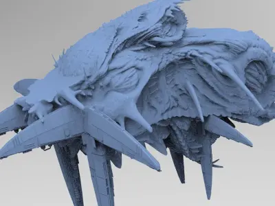 Genma Airship 5 3D model