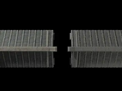 china ancient house Free low-poly 3D model