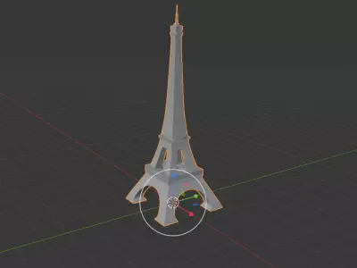 Eifel tower Free 3D model