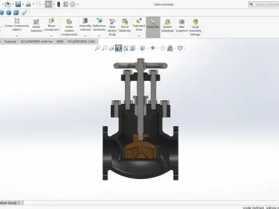 Valve Free 3D model