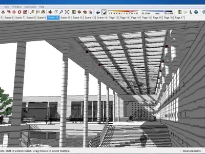 Sketchup Museum 119 3D model