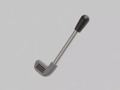 Cartoon Golf Club Low-poly 3D model