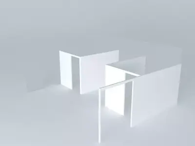 Office modules Free 3D model
