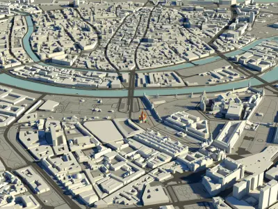 Saint Basils Cathedral - Moscow  Russia 3D model