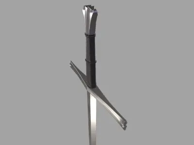 Medieval Sword Low-poly 3D model purchase