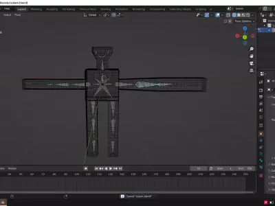 odamssx character 3D model