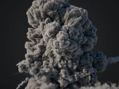 VDB Animated Explosion Pack vol1 Part2