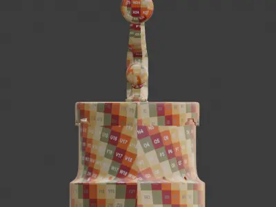 Vintage iron 3D model