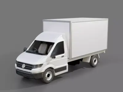 Volkswagen Crafter cargo truck 3D model