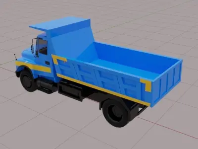 TaTa tipper sk 1212 model Low-poly 3D model