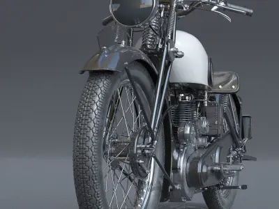 Norton 16H  3D model