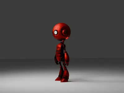 Robot Free 3D model 7