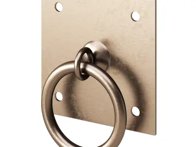 Cabinet Ring Pulls 3D model