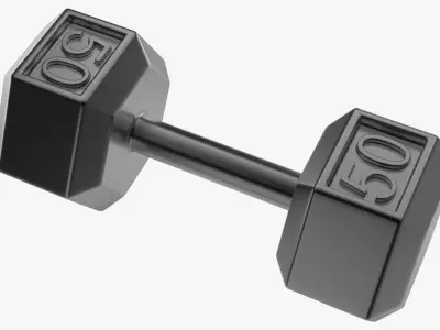 Dumbbell 1 3D model