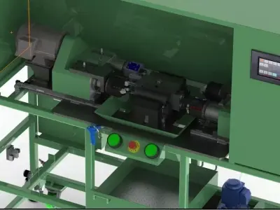 Boring Head Machine Free 3D model