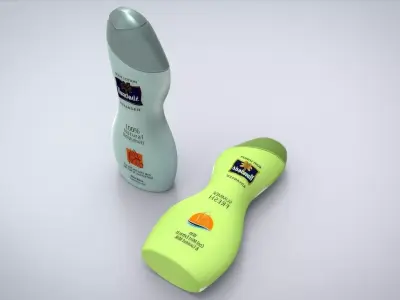 Parachute Advanced bottle Free 3D model