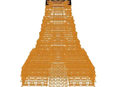 HIndu Temple  3D model