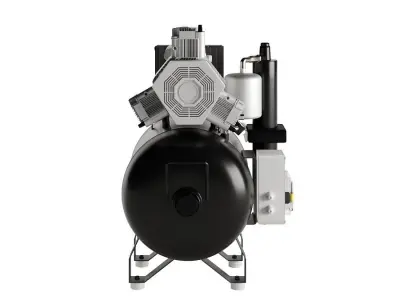 Cattani AC300 compressor module  3D model