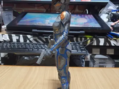 Cyber Soldier 3D print model