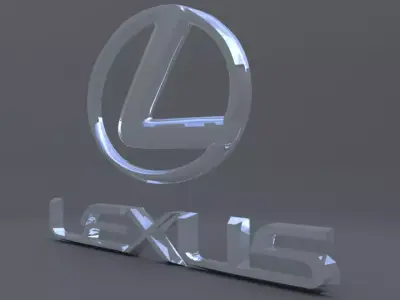 Lexus Logo 3D model