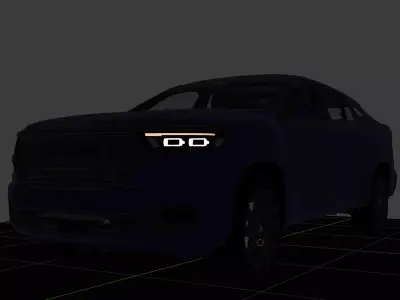 2027 Dodge Conquest RT Hybrid Free 3D model