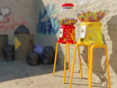 Gumball Machine 3D model