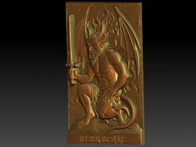 1 FLEREOUS CNC Relief Model 3D print model