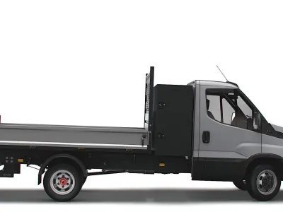 Iveco Daily Single Cab Tipper Toolpod 2023 3D model