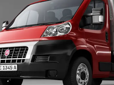 Fiat Ducato Truck 3D model