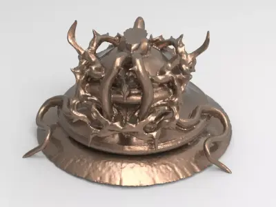 Halloween  ivy stand 1 3D model