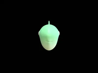 Cartoon Stylized Fish 3D Model 3D model buy