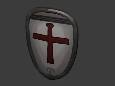 Knight Shield 3D model
