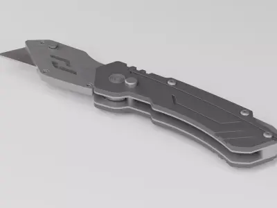 Portable Multi-Function Utility Knife 3D model