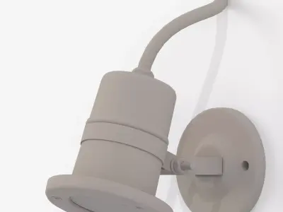 Wall Spotlight  - Sconce Low-poly 3D model