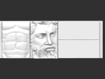 zeus sideboard 3D model