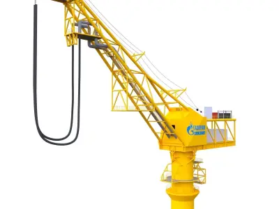 Arctic Gates oil-loading terminal 3D model