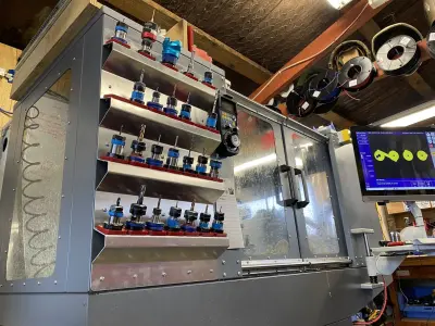 Tool Rack for Tormach TTS Style of Tools 3D print model