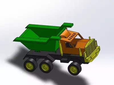 Toy truck 3D print model purchase