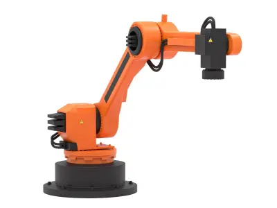 Industrial Robot 01 3D model purchase