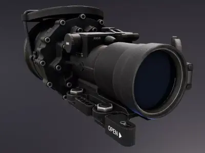 PVS27 Magnum Universal Night Sight Low-poly 3D model