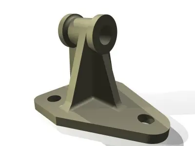 Wall bracket Free 3D model by gundhi-asmoro