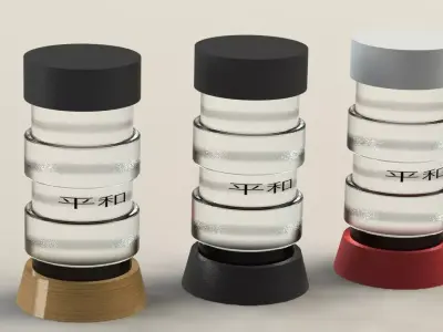 Bottle Design 6 3D model