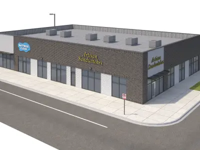 Retail-149 Retail Store 3D model