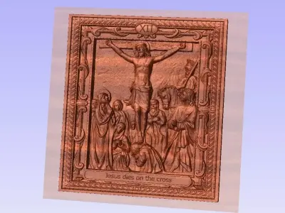 Way of the Cross 14 stations stl format 3D print model