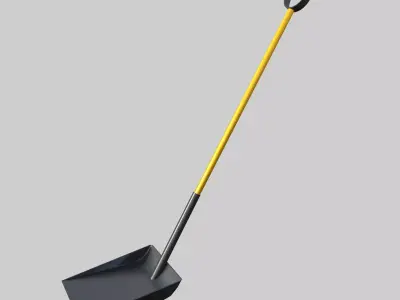 Shovel Low-poly 3D model get