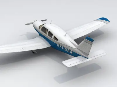 Piper PA-28 3D model