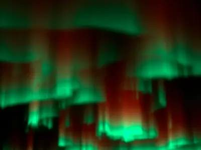 Volumetric Northern Lights For Blender 3D model